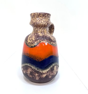 Large Jug-Shaped Fat Lava Ceramic Floor Vase from Dümler & Breiden