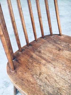Oak spindle chair hotsell