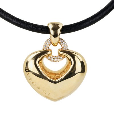 Bvlgari heart pendant clearance