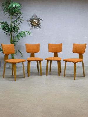Sillas de comedor vintage de Cor Alons para Den Boer. Juego de 4 en ... Sillas de comedor vintage de Cor Alons para Den Boer. Juego de 4 en ...