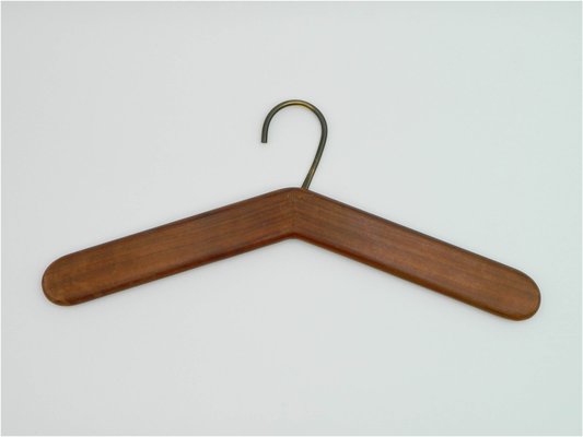 Vintage Clothes Hangers in Walnut by Carl Auböck for Werkstätte