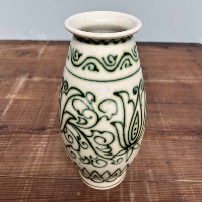 Ceramic Ikebana Flower Vase by Mitsuhiro Yamazaki, 1950s for sale