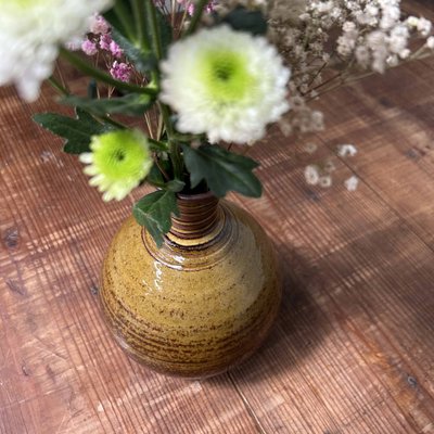 Vintage Ceramic Ikebana Flower Vase, 1970s for sale at Pamono