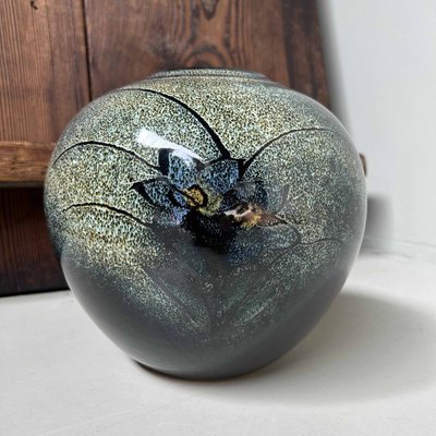 FuyuNakamuraページ Mid-Century Shigaraki Ikebana Flower Vase by Kaoru Ohara