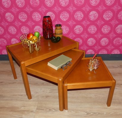 Vintage Nesting Tables, Set of 3 for sale at Pamono