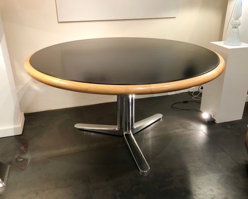 Tavolo rotondo di Warren Platner per Knoll International, anni '60