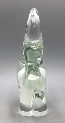 Murano Glas Elefant mit Weißem Einschluss, 1970er bei Pamono kaufen