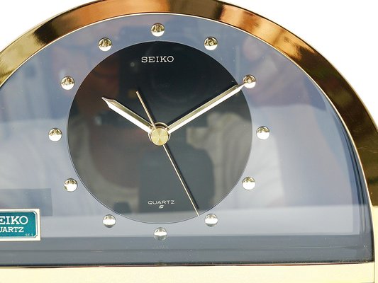 Vintage Seiko / Seikosha Co LTD Clock w Case - NO (0) Jewels