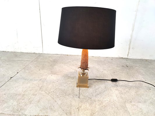 Vintage French Corn Table Lamp 1970s for sale at Pamono