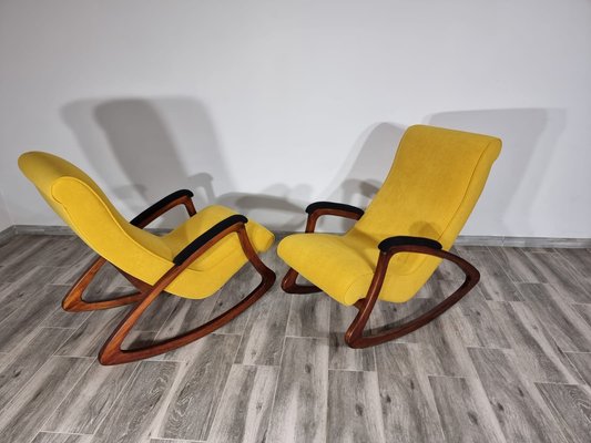 Vintage mid century rocking chair best sale