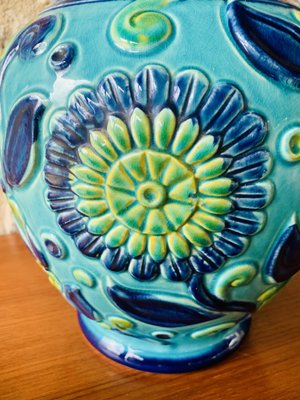 Tall Mid-Century West German Vase from Bay Keramik, 1960s for sale