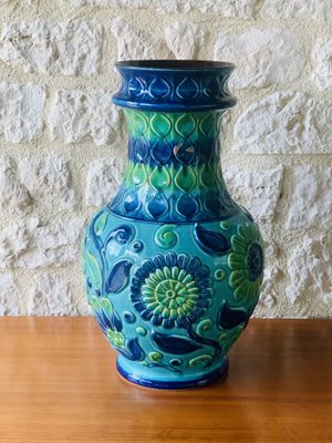 Tall Mid-Century West German Vase from Bay Keramik, 1960s for sale