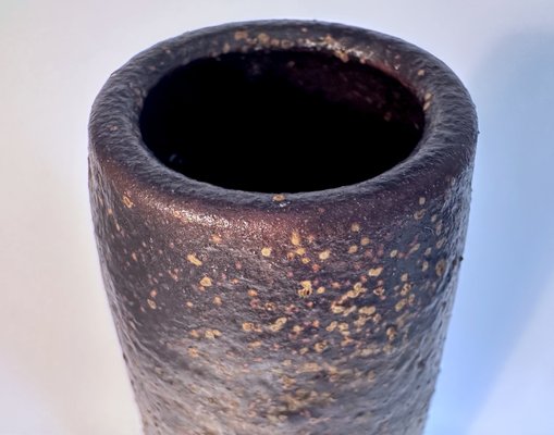 Vintage Conical Vase in Earthenware by Paul Eydner, 1950s for sale