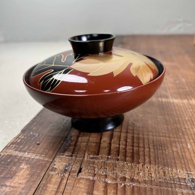 Wajima-Nuri Owan Serving Bowls, Japan, 1970s, Set of 10 for sale