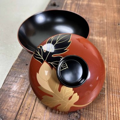 Wajima-Nuri Owan Serving Bowls, Japan, 1970s, Set of 10 for sale