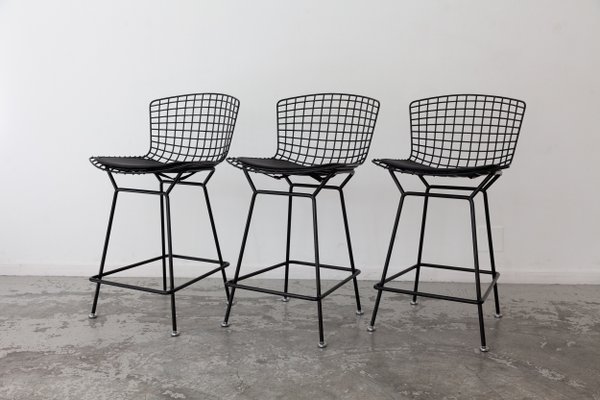 Bar Stools by Harry Bertoia for Knoll, Set of for sale at Pamono