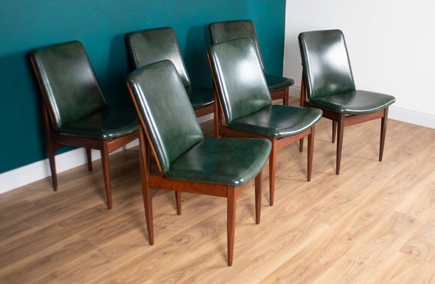 Mid-Century Extending Dining Table & Chairs from Elliots of