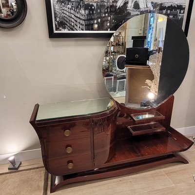 Art Deco Dressing Table in Mahogany, France, 1930s for sale at Pamono