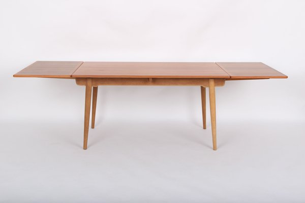 Mid Century Teak AT 312 Dining Table by Hans J. Wegner for Andreas