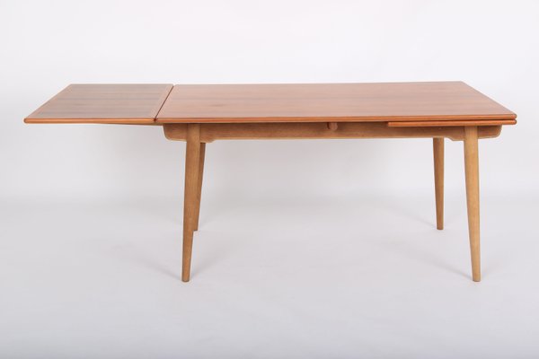 Mid Century Teak AT 312 Dining Table by Hans J. Wegner for Andreas