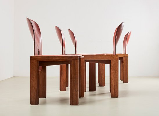 Model 121 Dining Chairs by Tobia & Afra Scarpa for Cassina Model 121 Dining Chairs by Tobia & Afra Scarpa for Cassina