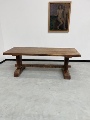Oak Monastery Farm Table, 1900s for sale at Pamono
