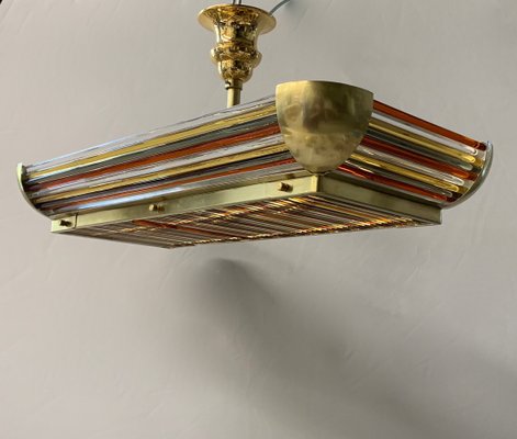 Vintage Indian Brass Food Caddy - Ca 1940 Vintage Indian Brass Food Caddy - Ca 1940