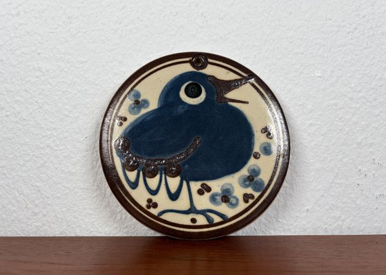 イギリス RYE POTTERY ハンドメイド　鳥デザインボール　ヴィンテージ イギリス RYE POTTERY ハンドメイド 鳥デザインボール ヴィンテージ