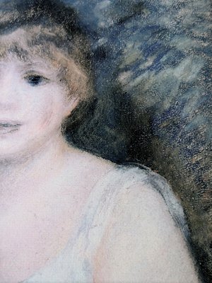 Pierre-Auguste Renoir, Portrait of Jeanne Samary, Lithograph