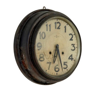Vintage Japanese Trade S Mark Tokyo Wall Clock, 1920s for sale at