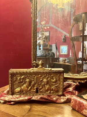 おはじき アンティーク 2560個セット　大量おまとめ Antique 18th Century Door Lock in Gilt and Chiseled Bronze, France