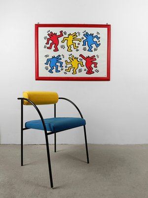Poster of Dancing Dogs after Keith Haring from Nouvelles Poster of Dancing Dogs after Keith Haring from Nouvelles