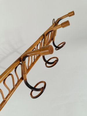 Upcycled Mid Century Clothing Rack Depression Era Perforated Metal