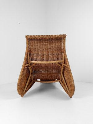 carl öjerstam ikea chair Rattan Storvik Lounge Chair by Carl Öjerstam for Ikea, 2000s