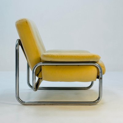 Mid-Century Tubular Frame Armchair by John Bertil Häggström for