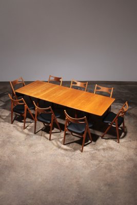 Vintage Dining Room Set by Hans J. Wegner for Carl Hansen & Søn