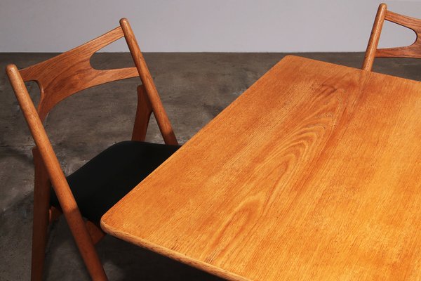 Vintage Dining Room Set by Hans J. Wegner for Carl Hansen & Søn