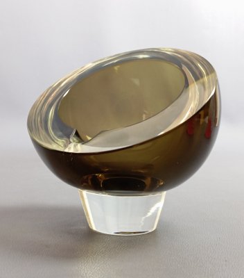 Very Unusual Murano Glass and Brass Lamps on Marble Bases Very Unusual Murano Glass and Brass Lamps on Marble Bases