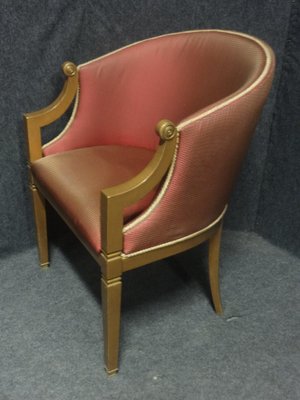 Set of Italian Tub Chairs by Turri for sale at Pamono