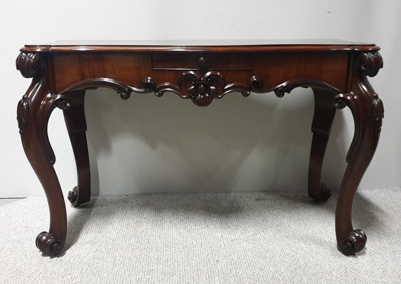Vintage Console Table in Mahogany for sale at Pamono