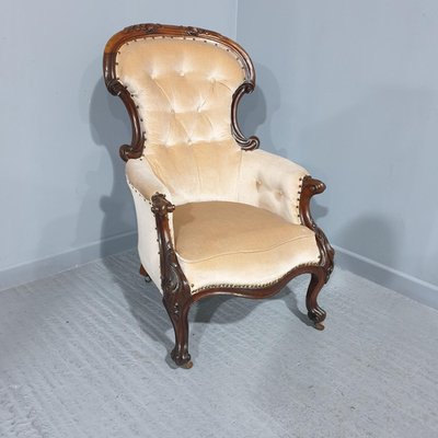 Vintage Victorian Armchair 1880s