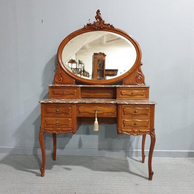 French Walnut Dressing Table