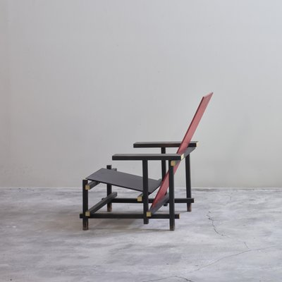 Red and Blue Chair by Gerrit Thomas Rietveld 1920s for sale at Pamono