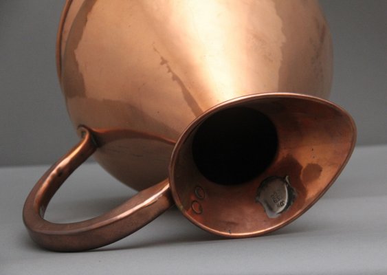 Set Misurini E Cucchiai In Rame Vintage 13 Pezzi: Tazze E Cucchiai Dosatori Con Incisioni, Livellatore E Anelli - Acciaio Inox - 3