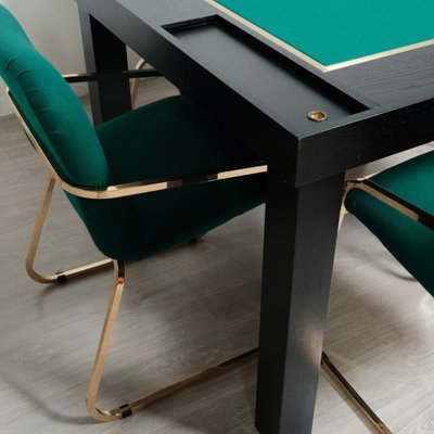 Game Table Set, 1970s, Set of 5 for sale at Pamono