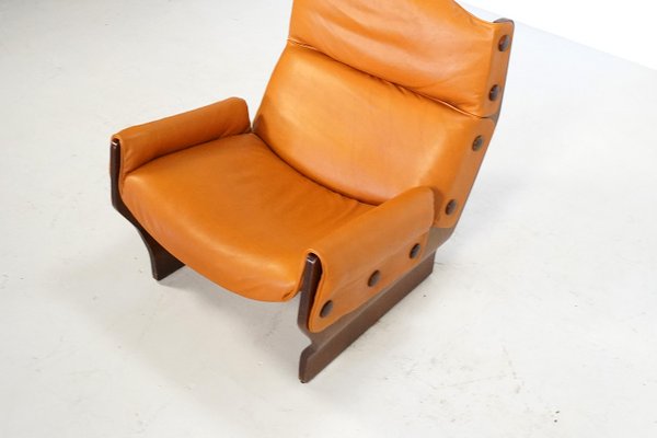 CANADIAN カナディアンダイニングチェア　リビングチェア　ビンテージ　nZ P110 Canada Lounge Chair by Osvaldo Borsani for Tecno, Italy