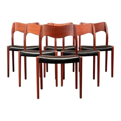 Set of Six Niels Moller Beech Dining Chairs Set of Six Niels Moller Beech Dining Chairs