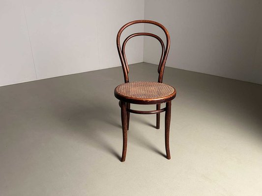 Antique Original Nr 14 Chair by Michael Thonet for Thonet 1875 for sale at Pamono