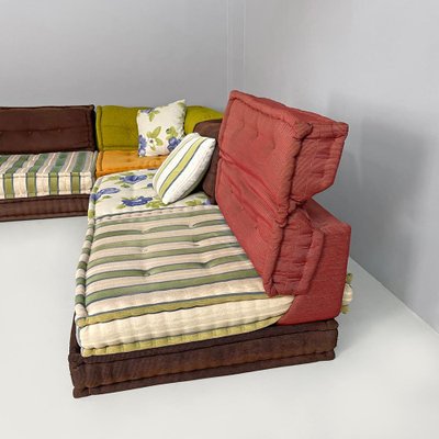 Canapé Et Fauteuil Roche Bobois? Cuir Rose Et Bois - Occasion (Dimensions L200 X H120 Cm)