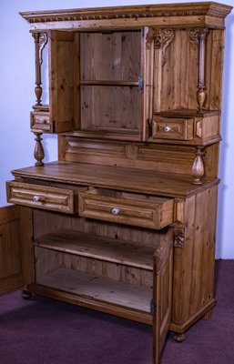 Antique Pine Kitchen Dresser/Buffet, 1910 for sale at Pamono